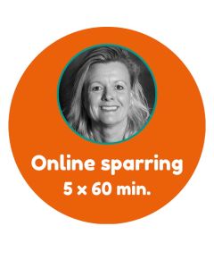 Online sparring med Tine Johansen – klippekort til 5 x 60 min.