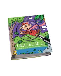 Drilleord 2 – Konsonantskift, orddeling, stumme bogstaver og ordforståelse (i farver)