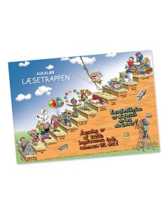 Læsetrappen-plakat i A1 – Classic